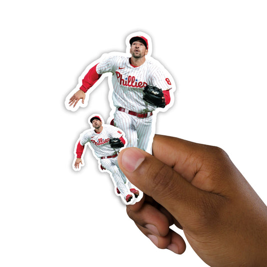 Nick Castellanos - 5 Player Minis (Mixed Sizes) - Official MLB - Philadelphia Phillies - Reusable Vinyl Decals