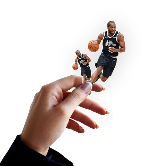 Kawhi Leonard - 5 Minis (Mixed Sizes) - Official NBA - Los Angeles Clippers - Reusable Vinyl Decals