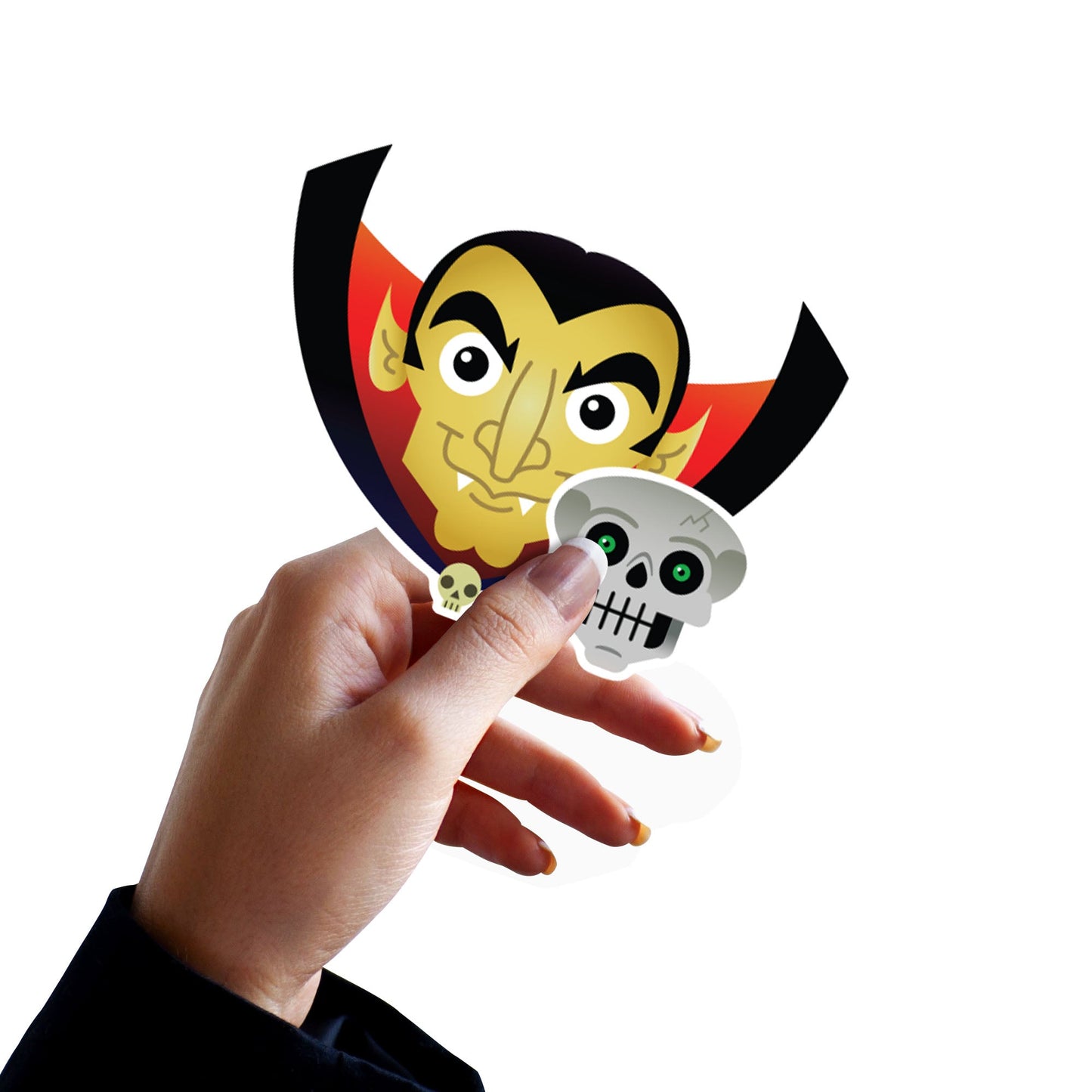 Sheet of 5 -Halloween:  Scary Characters Minis        -   Removable    Adhesive Decal