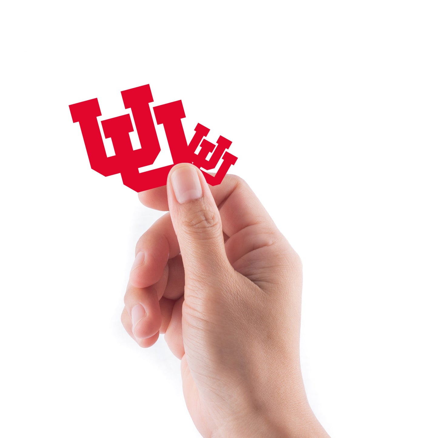 U of Utah - 5 Logo Minis (Mixed Sizes) - Official NCAA - Utah Utes - Reusable Vinyl Decals