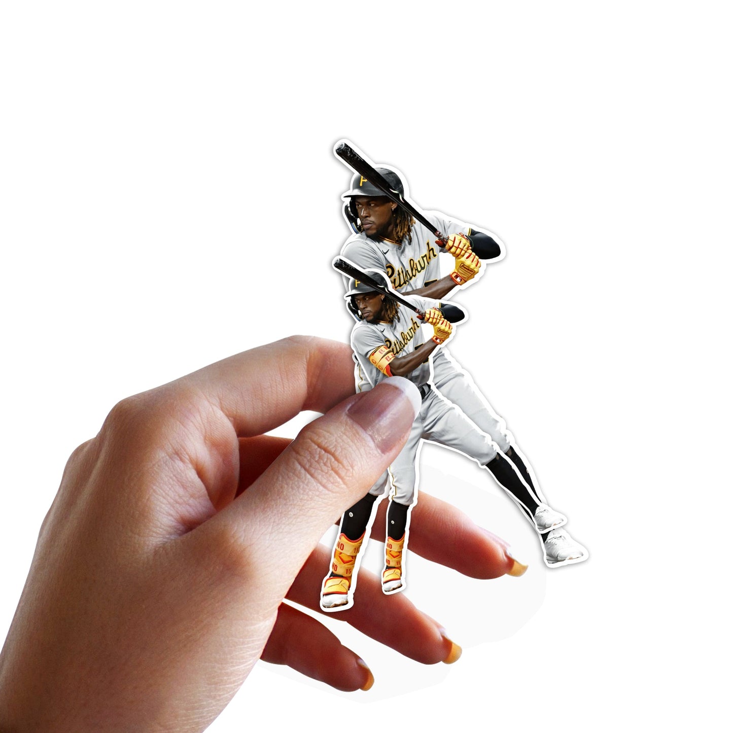 Oneil Cruz - 5 Player Minis (Mixed Sizes) - Official MLB - Pittsburgh Pirates - Reusable Vinyl Decals