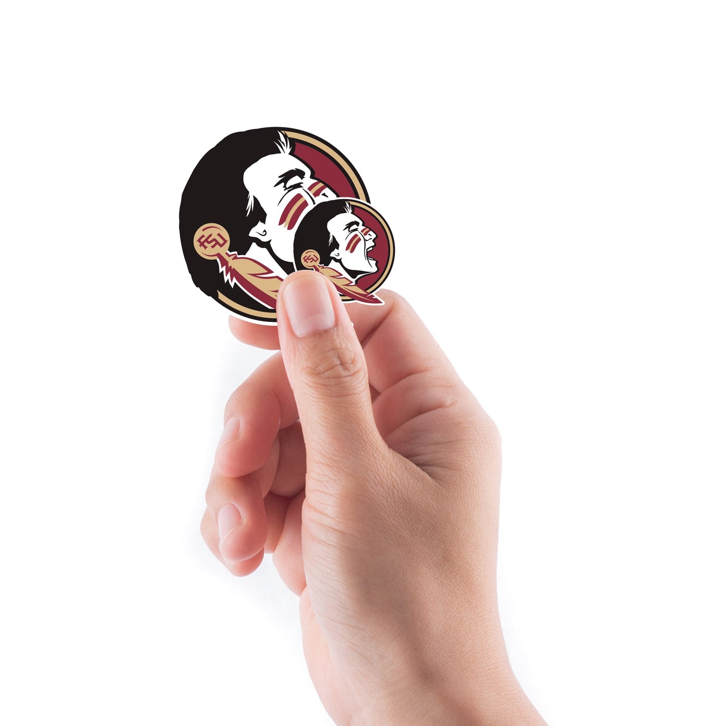Florida State Seminoles - 5 Logo Minis (Mixed Sizes) - Official NCAA - Reusable Vinyl Decals