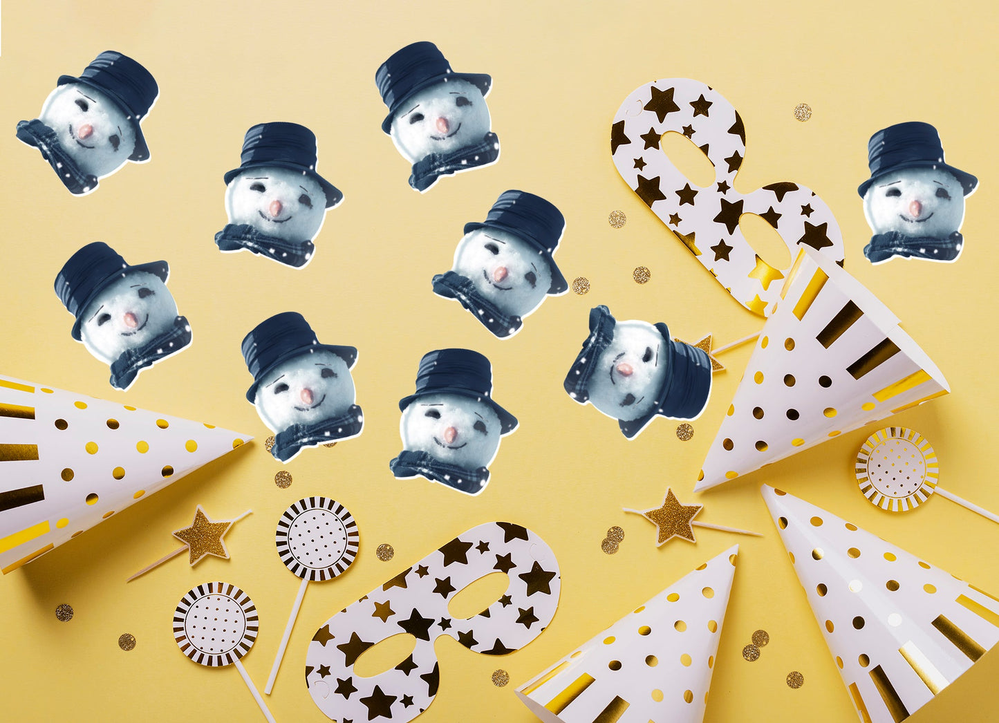 Christmas: Snowman Minis        -      Big Head