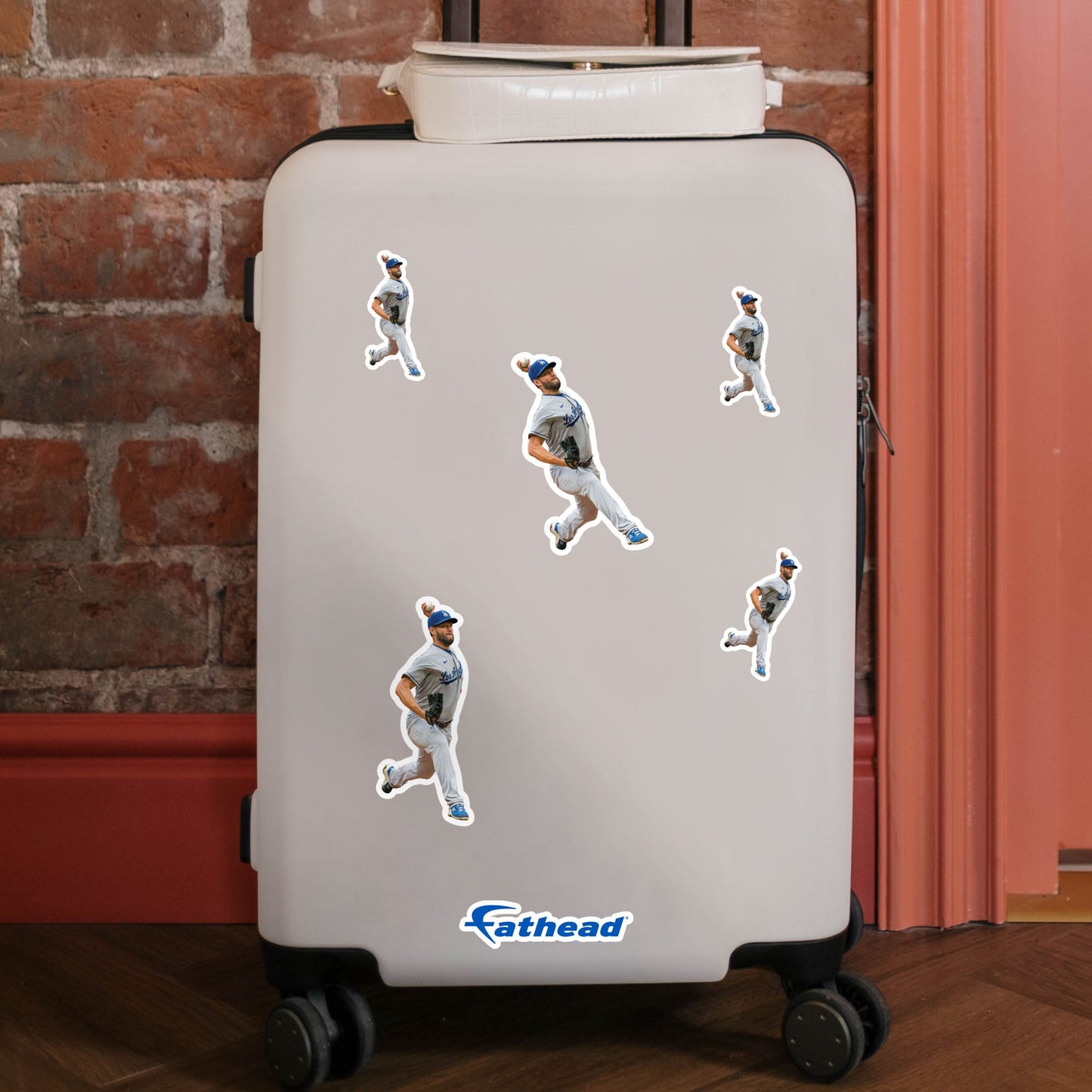 Clayton Kershaw - 5 Player Minis (Mixed Sizes) - Official MLB - Los Angeles Dodgers - Reusable Vinyl Decals