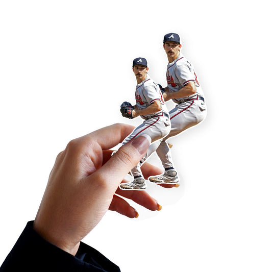 Spencer Strider - 5 Minis (Mixed Sizes) - Official MLB - Atlanta Braves - Reusable Vinyl Decals