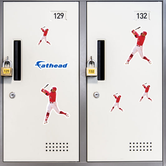 Joey Votto - 5 Player Minis (Mixed Sizes) - Official MLB - Cincinnati Reds - Reusable Vinyl Decals