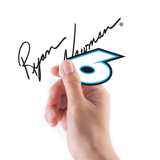 Ryan Newman - 5 Logo Minis (Mixed Sizes) - Official NASCAR - Reusable Vinyl Decals