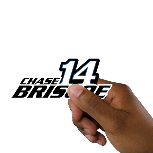 Chase Briscoe - 5 Logo Minis (Mixed Sizes) - Official NASCAR - Reusable Vinyl Decals