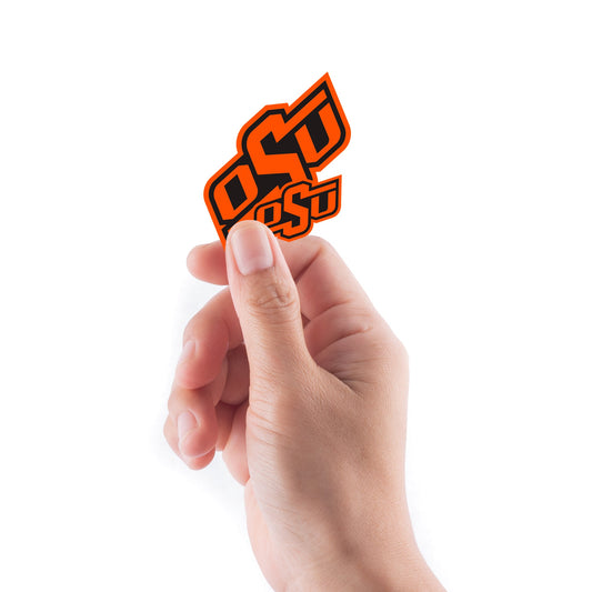 Oklahoma State Cowboys - 5 Logo Minis (Mixed Sizes) - Official NCAA - Reusable Vinyl Decals