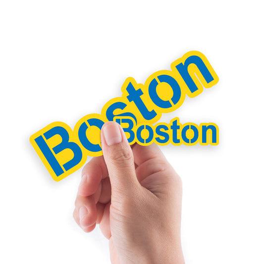 Boston Red Sox - 5 Logo Minis (Mixed Sizes) - Official MLB - Reusable Vinyl Decals #2