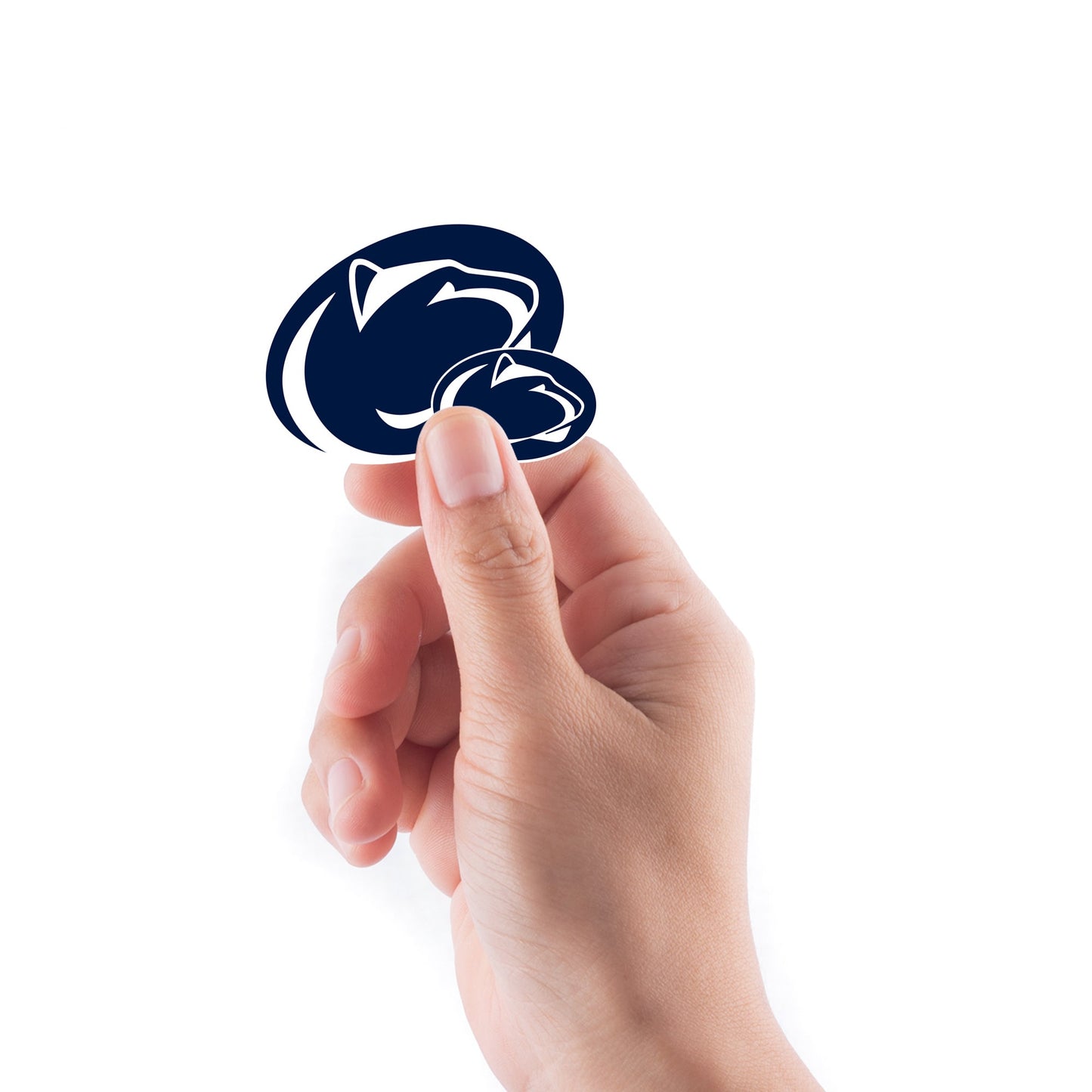 Penn State Nittany Lions - 5 Logo Minis (Mixed Sizes) - Official NCAA - Reusable Vinyl Decals