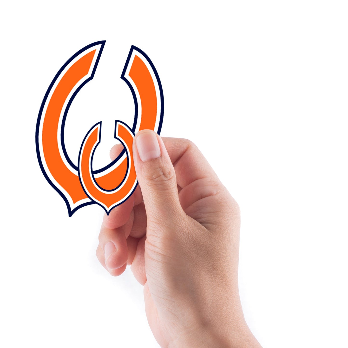Chicago Bears - 5 Logo Minis (Mixed Sizes) - Official NFL - Reusable Vinyl Decals