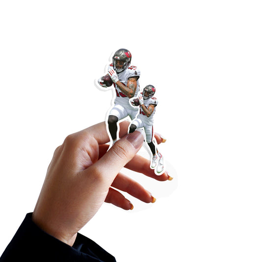 Mike Evans - 5 Player Minis (Mixed Sizes) - Official NFL - Tampa Bay Buccaneers - Reusable Vinyl Decals