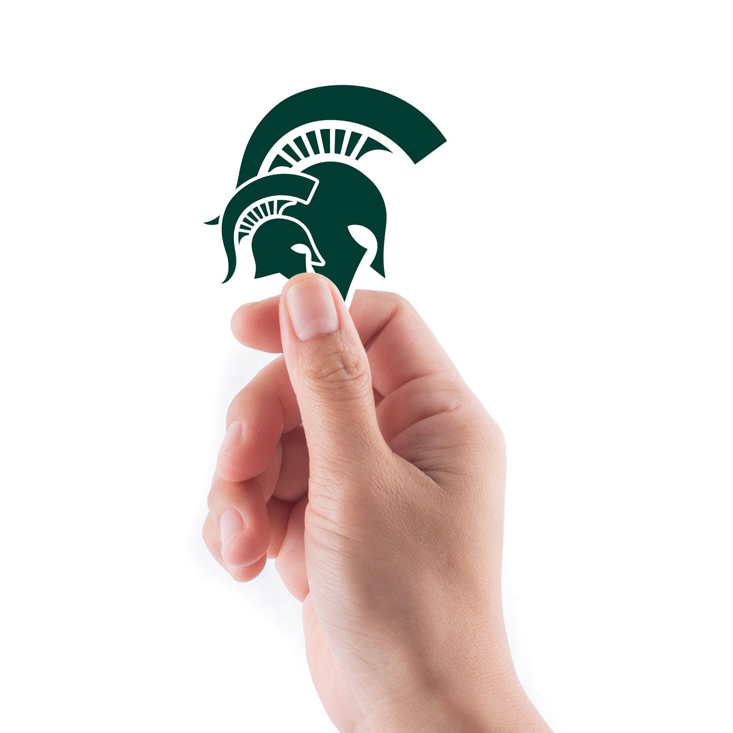 Michigan State Spartans - 5 Logo Minis (Mixed Sizes) - Official NCAA - Reusable Vinyl Decals