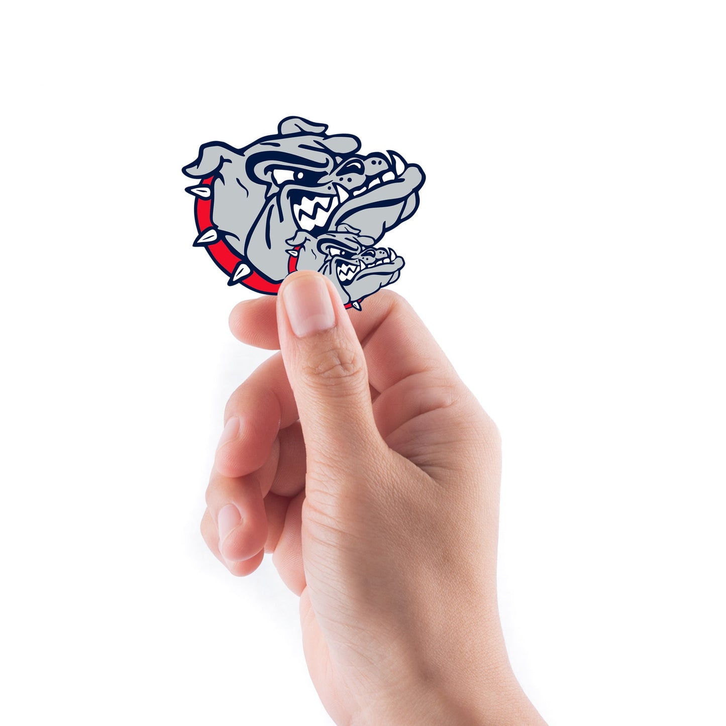 Gonzaga Bulldogs - 5 Logo Minis (Mixed Sizes) - Official NCAA - Reusable Vinyl Decals