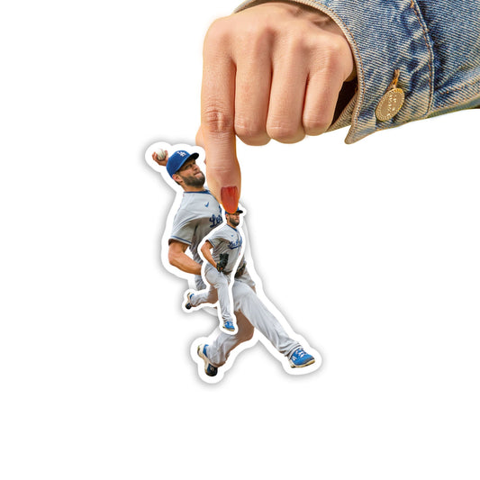 Clayton Kershaw - 5 Player Minis (Mixed Sizes) - Official MLB - Los Angeles Dodgers - Reusable Vinyl Decals