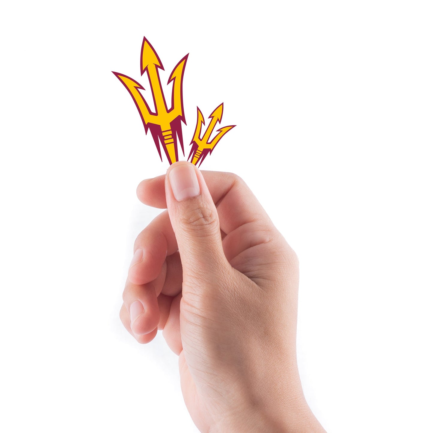 Arizona State Sun Devils - 5 Logo Minis (Mixed Sizes) - Official NCAA - Reusable Vinyl Decals
