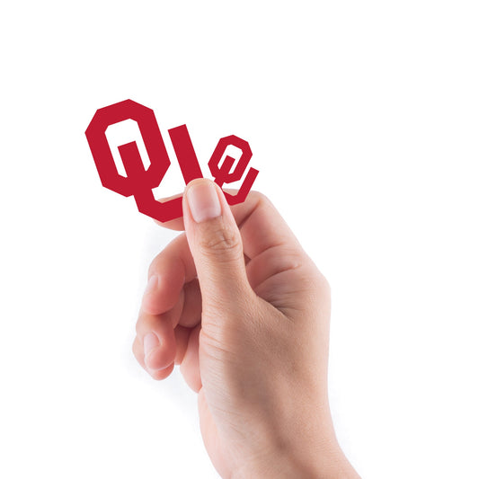 Oklahoma Sooners - 5 Logo Minis (Mixed Sizes) - Official NCAA - Reusable Vinyl Decals