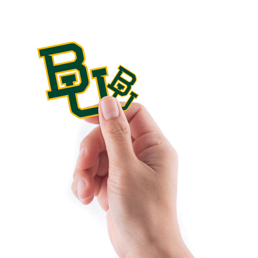 Baylor Bears - 5 Logo Minis (Mixed Sizes) - Official NCAA - Reusable Vinyl Decals