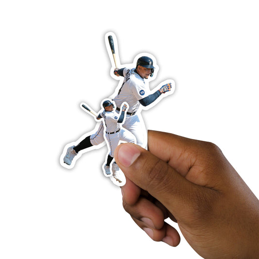 Miguel Cabrera - 5 Player Minis (Mixed Sizes) - Official MLB - Detroit Tigers - Reusable Vinyl Decals