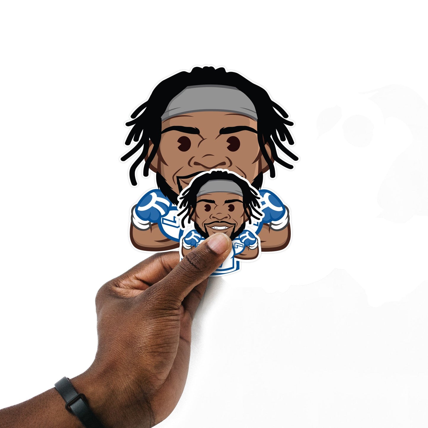 Trevon Diggs - 5 Emoji Minis (Mixed Sizes) - Official NFLPA - Dallas Cowboys - Reusable Vinyl Decals