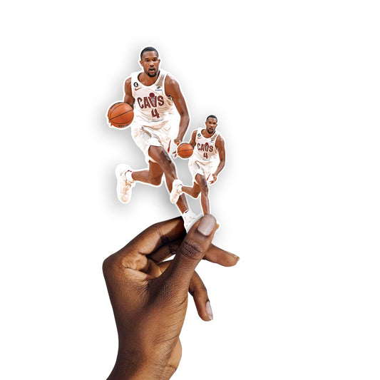 Evan Mobley - 5 Minis (Mixed Sizes) - Official NBA - Cleveland Cavaliers - Reusable Vinyl Decals #2