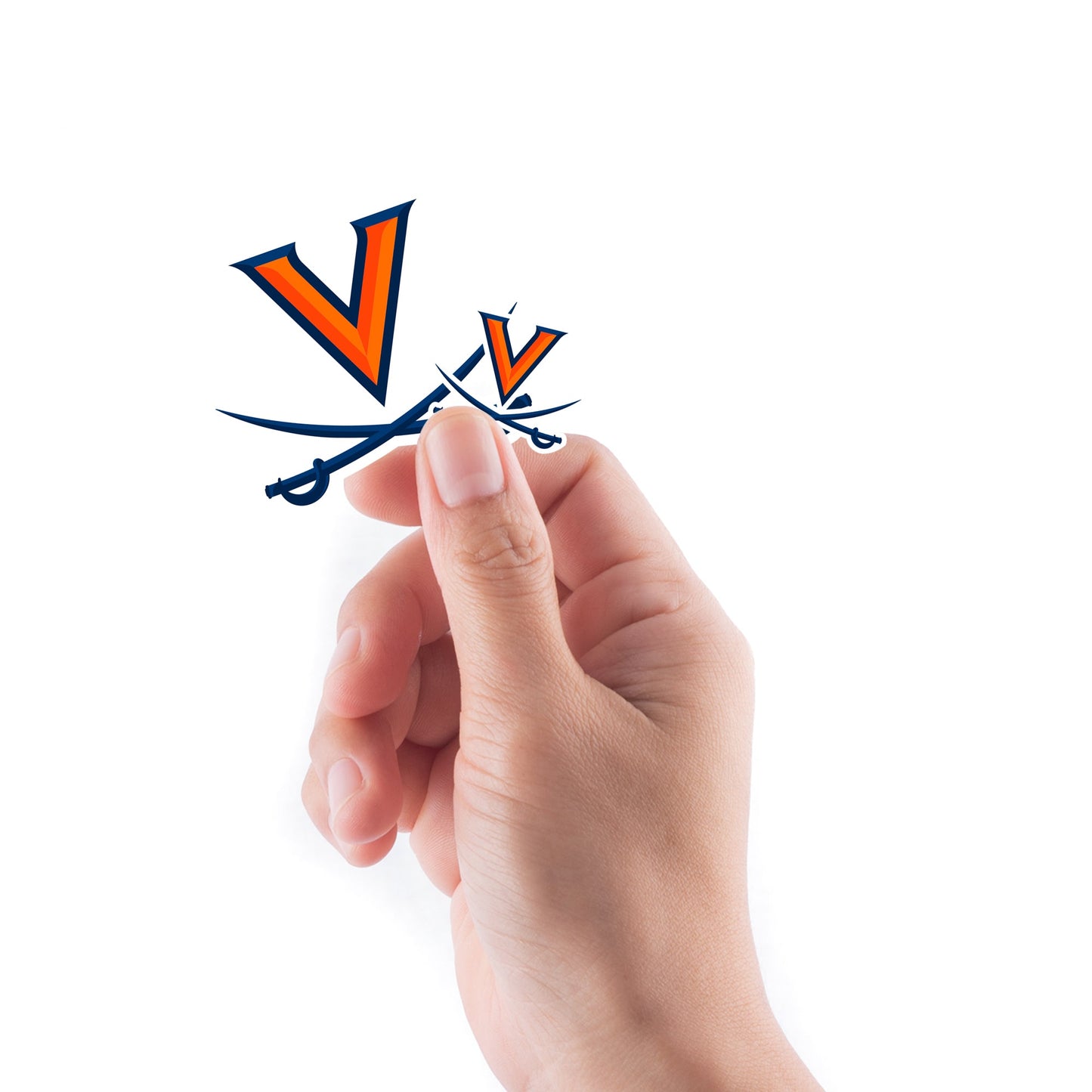 Virginia Cavaliers - 5 Logo Minis (Mixed Sizes) - Official NCAA - Reusable Vinyl Decals