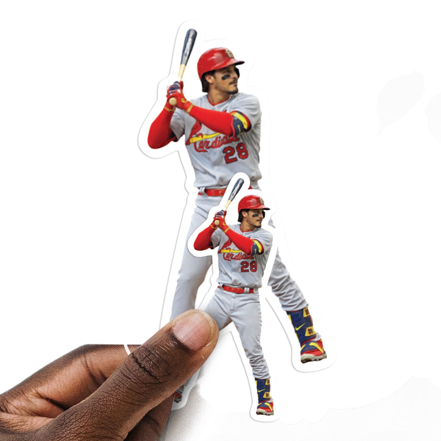 Nolan Arenado - 5 Player Minis (Mixed Sizes) - Official MLB - St. Louis Cardinals - Reusable Vinyl Decals