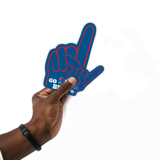 Buffalo Bills - 4 Foam Finger Minis (Mixed Sizes) - Official NFL - Reusable Vinyl Decals
