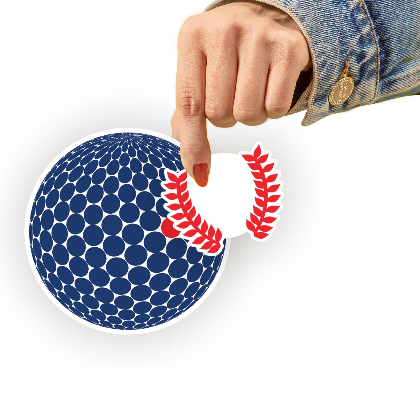 Sheet of 5 -Golf: Golf Accessories Part Two Minis - Removable Adhesive Decal