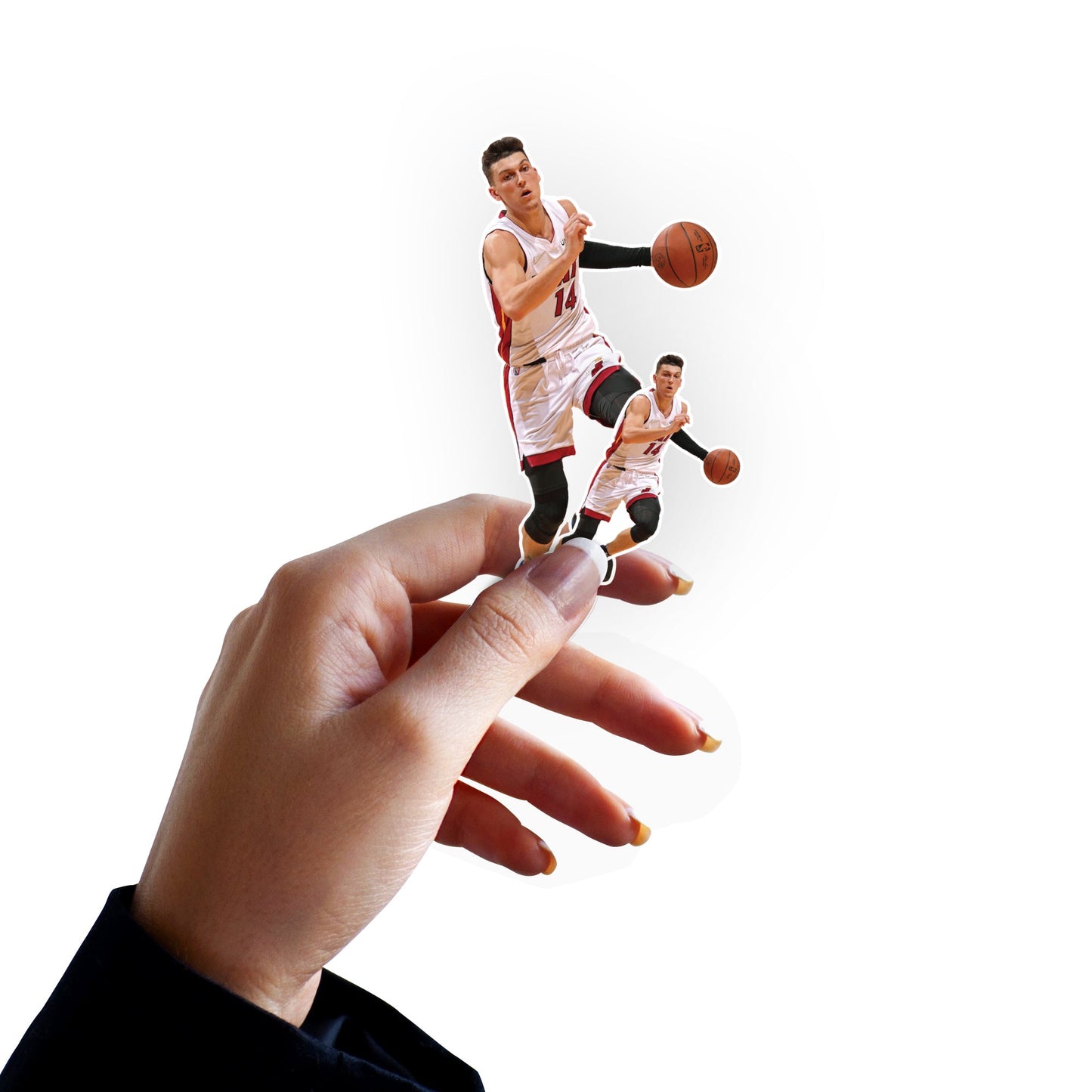 Tyler Herro - 5 Minis (Mixed Sizes) - Official NBA - Miami Heat - Reusable Vinyl Decals