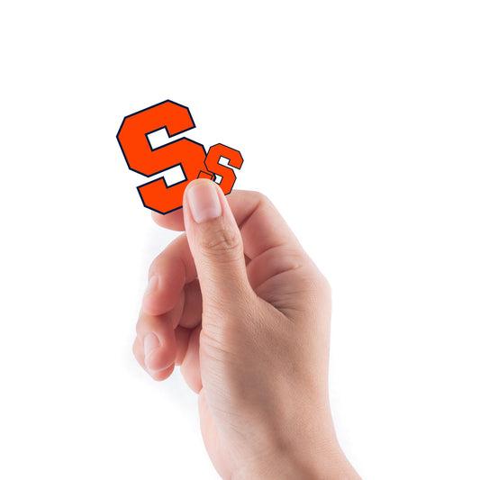 Syracuse Orange - 5 Logo Minis (Mixed Sizes) - Official NCAA - Reusable Vinyl Decals