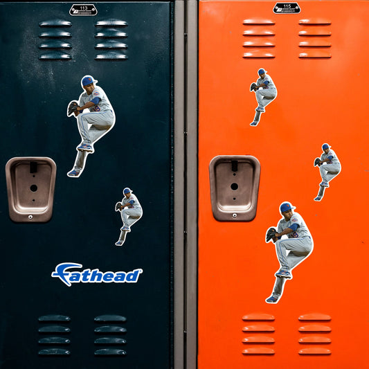 Edwin Diaz - 5 Minis (Mixed Sizes) - Official MLB - New York Mets - Reusable Vinyl Decals