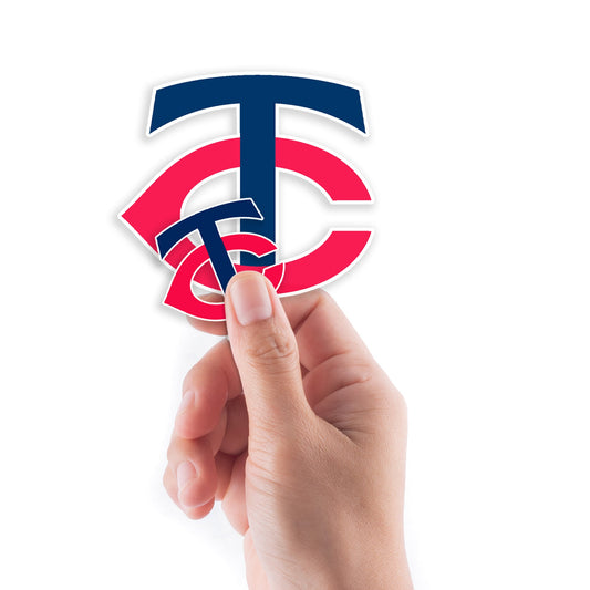 Minnesota Twins - 5 Logo Minis (Mixed Sizes) - Official MLB - Reusable Vinyl Decals
