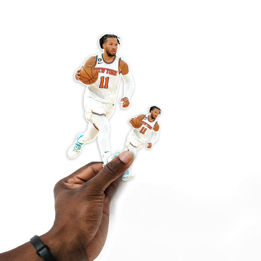 Jalen Brunson - 5 Minis (Mixed Sizes) - Official NBA - New York Knicks - Reusable Vinyl Decals