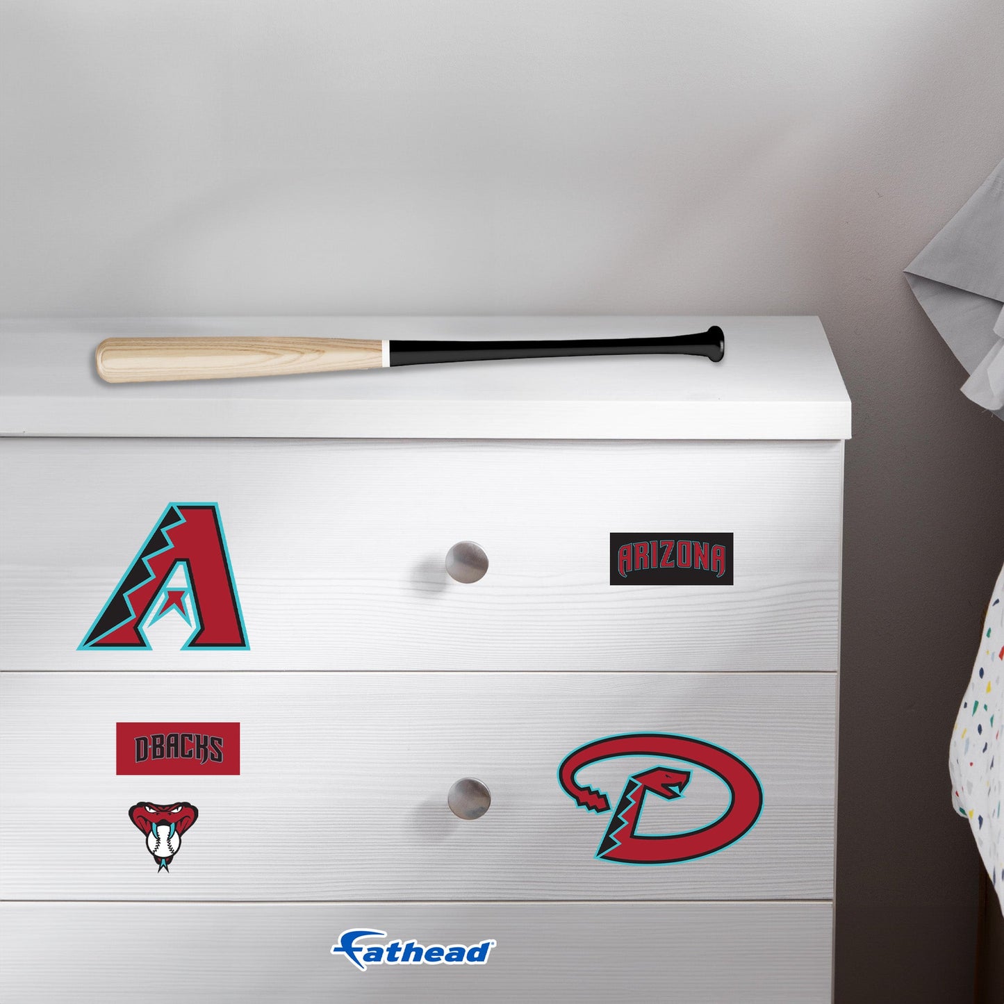 Arizona Diamondbacks - 5 Logo Minis (Mixed Sizes) - Official MLB - Reusable Vinyl Decals #2