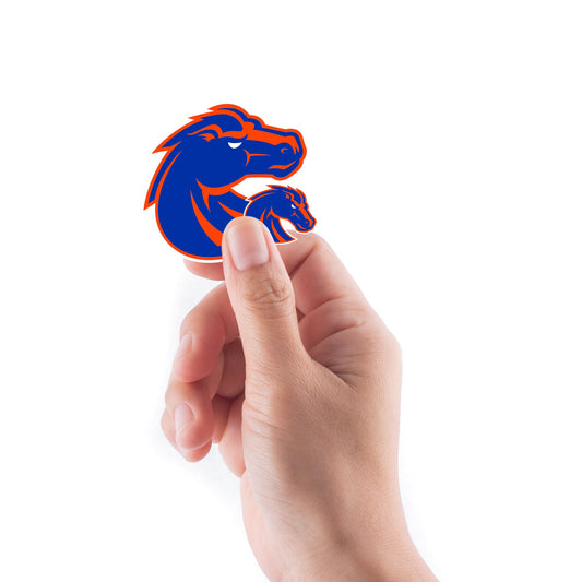 Boise State Broncos - 5 Logo Minis (Mixed Sizes) - Official NCAA - Reusable Vinyl Decals